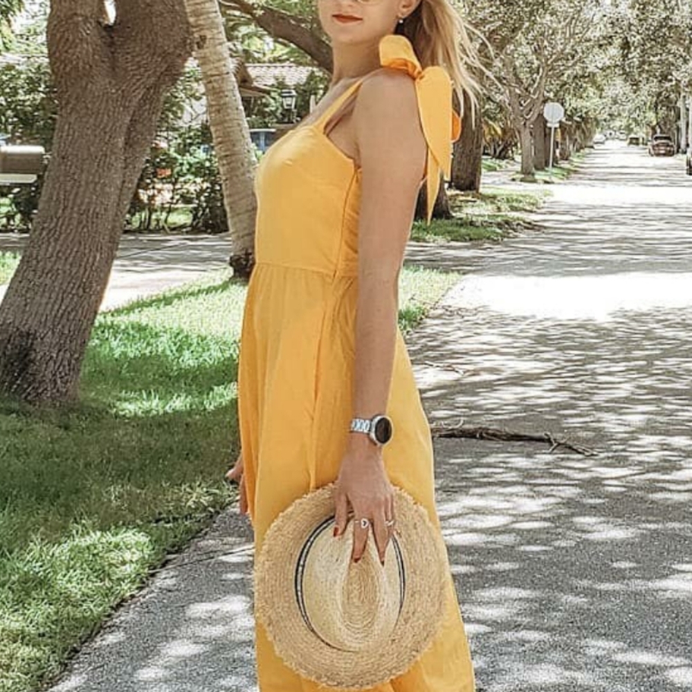 Yellow dress - Picture 6 of 7